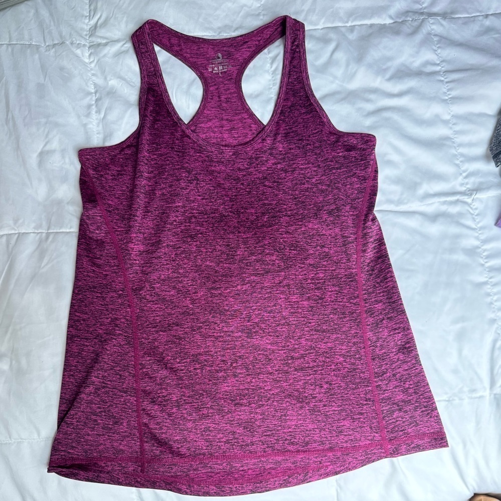 Icyzone Racerback Athletic Running Tank Top - Picture 2 of 5